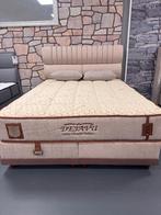 LAATSTE!! Bed Dejavu 160x200, Bruin, Ophalen of Verzenden, 200 cm, Stof