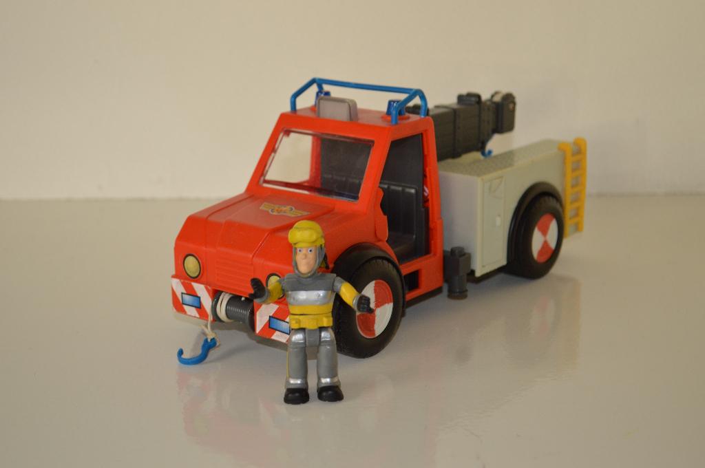 Simba Brandweerman Sam Phoenix Takelwagen, Ophalen of Verzenden, Gebruikt