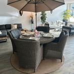 Tuinset 4 Seasons Outdoor (4SO) – tafel 130 cm, Tuin en Terras, ., Ophalen of Verzenden, Zo goed als nieuw, Wicker