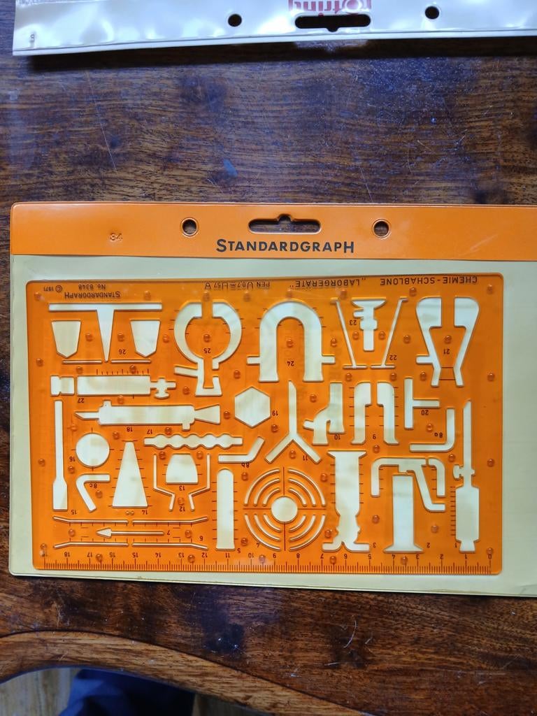 Sjablonen,  Rotring/Standardgraph, NIEUW, grote passer, Ophalen, Overige typen