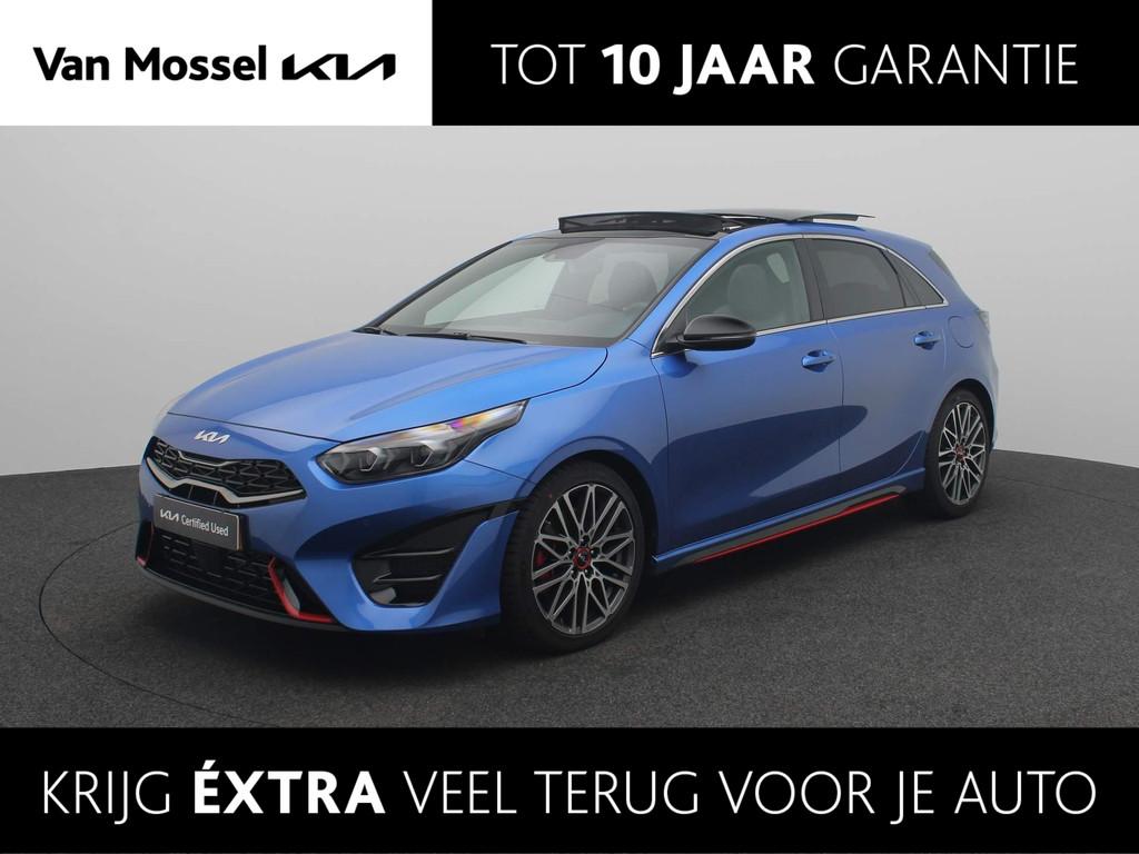 Kia Ceed 1.6 T-GDi GT | UNIEK | Navigatie | Climate Control, 12 maanden, Gebruikt, 4 cilinders, Blauw