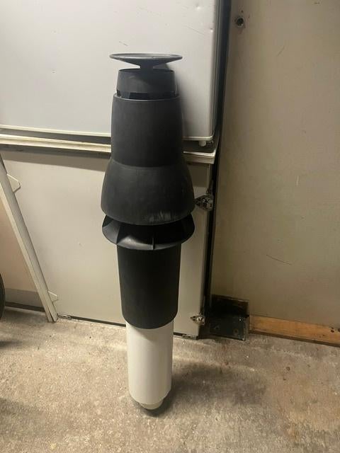 afvoerpijp ketel, Ophalen, Pvc, Minder dan 2 meter, 80 mm of meer