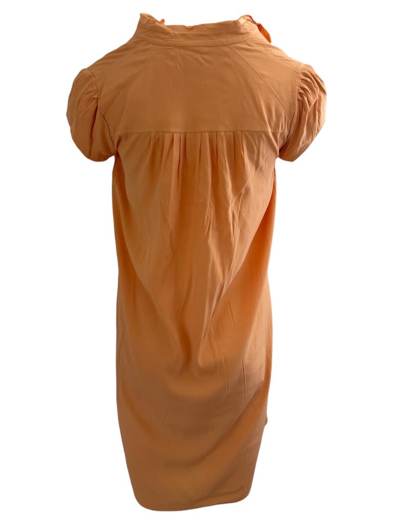 Diane von Furstenberg jurk M, Maat 38/40 (M), Verzenden, Oranje, Zo goed als nieuw