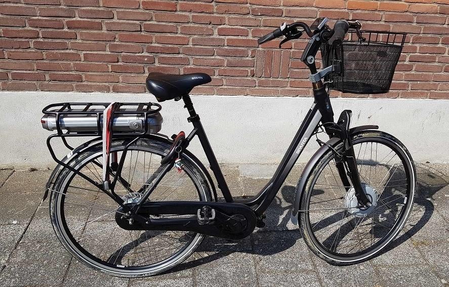 Elektrische Dames Sparta fiets F8e Ltd. 500W weinig KM, Fietsen en Brommers, Elektrische fietsen, Ophalen, Zo goed als nieuw, Sparta