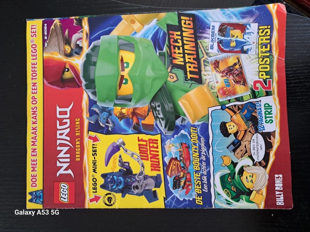 Lego Ninjago tijdschriften, Ophalen of Verzenden, Zo goed als nieuw