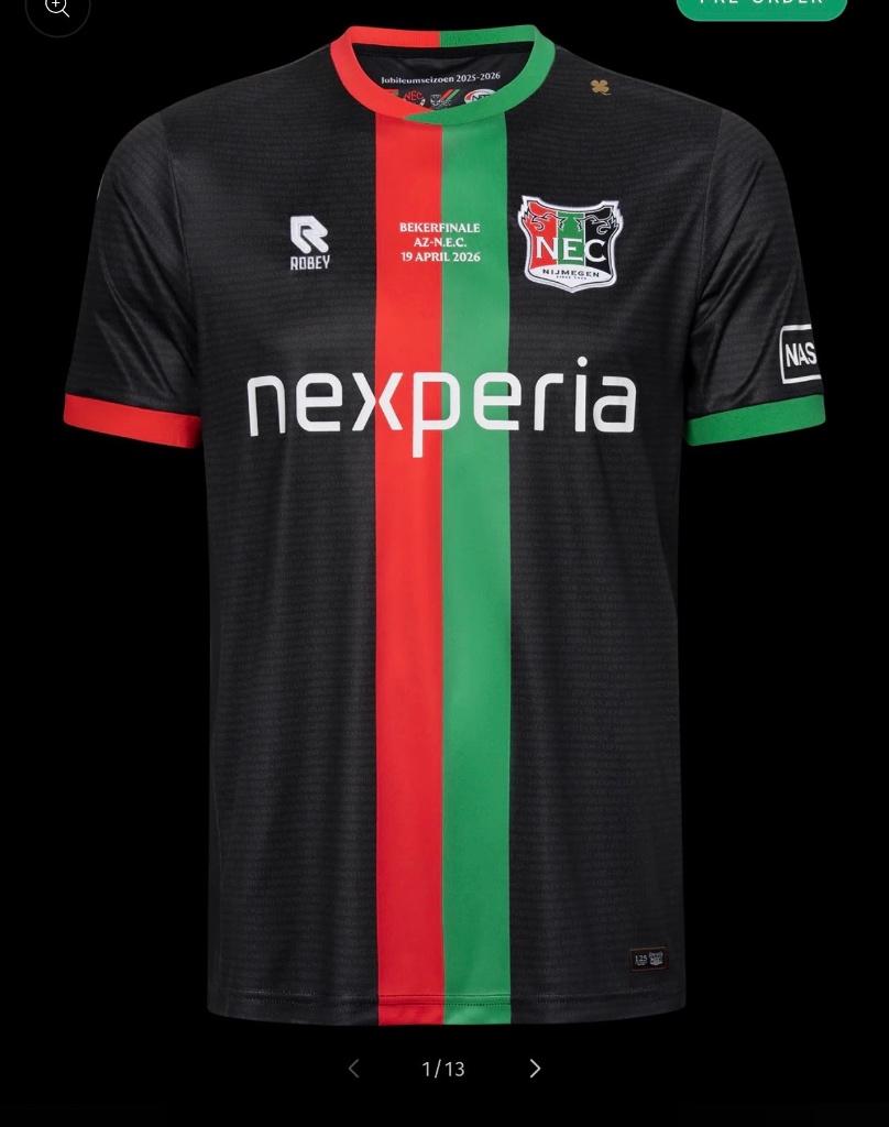 N.E.C. Bekerfinale shirts 2 stuks XXL ( Nieuw), Sport en Fitness, Voetbal, Groter dan maat XL, Ophalen, Nieuw, Shirt