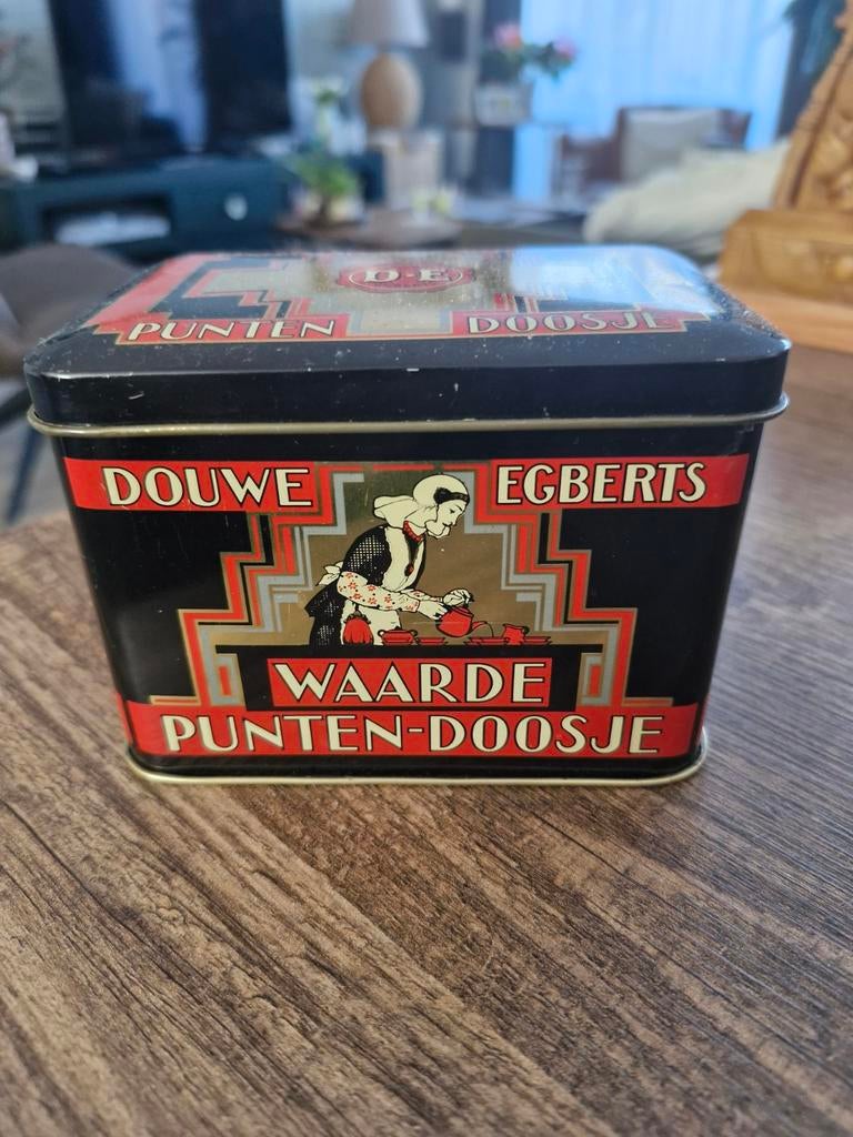 DE waarde punten doosje - blikje, Ophalen of Verzenden, Gebruikt, Overige