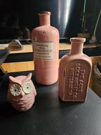 roze woonaccessoires vazen/potten/uil, Ophalen, Zo goed als nieuw