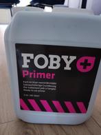Foby Primer 5 Liter voor Wandtegels, Doe-het-zelf en Verbouw, Minder dan 5 liter, Ophalen, Zo goed als nieuw, Blauw