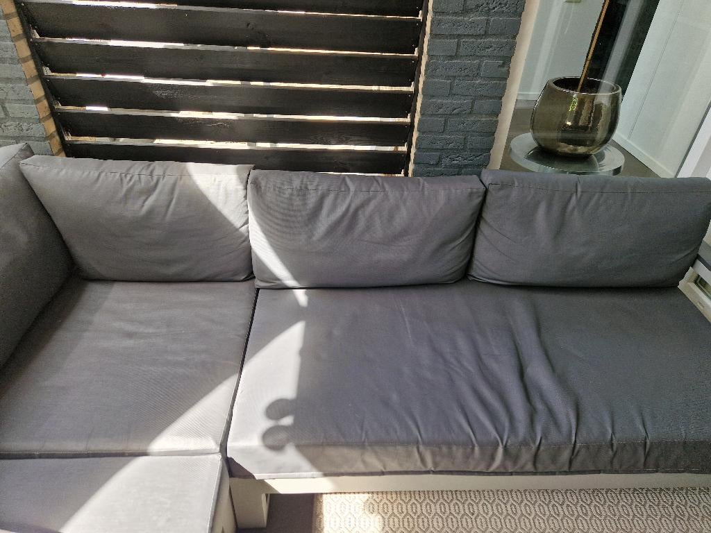 All Weater kussens Loungeset, Tuin en Terras, Tuinsets en Loungesets, Ophalen, 5 zitplaatsen, Gebruikt, Textileen