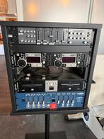 Complete Denon DJ-set met rack en standaard, Ophalen, Gebruikt, Dj-set, Denon