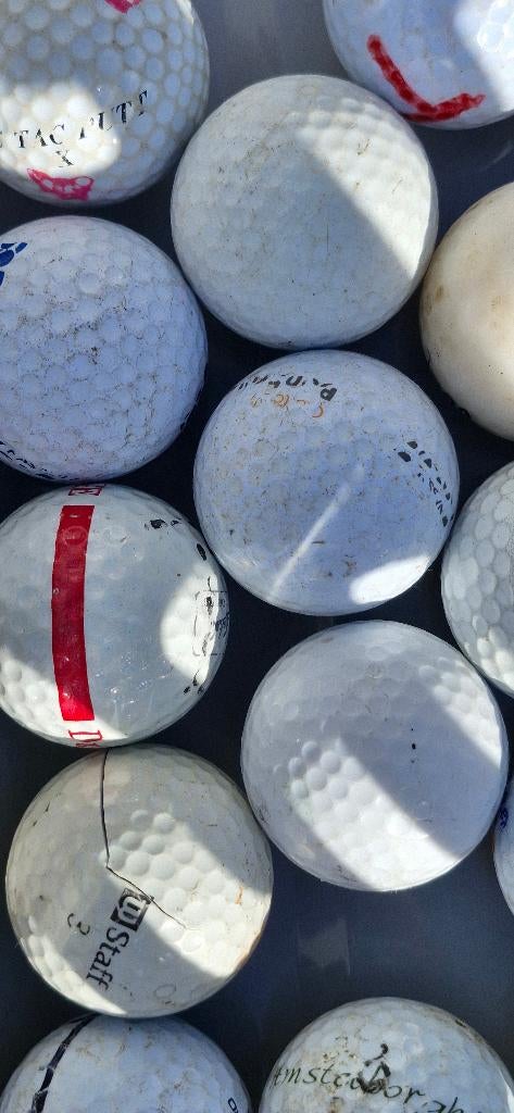 40 gebruikte golfballen in goede staat, Ophalen of Verzenden, Gebruikt, Bal(len)