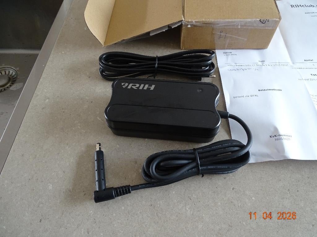 Accu / batterij lader voor RIH-fiets, Ophalen, Nieuw