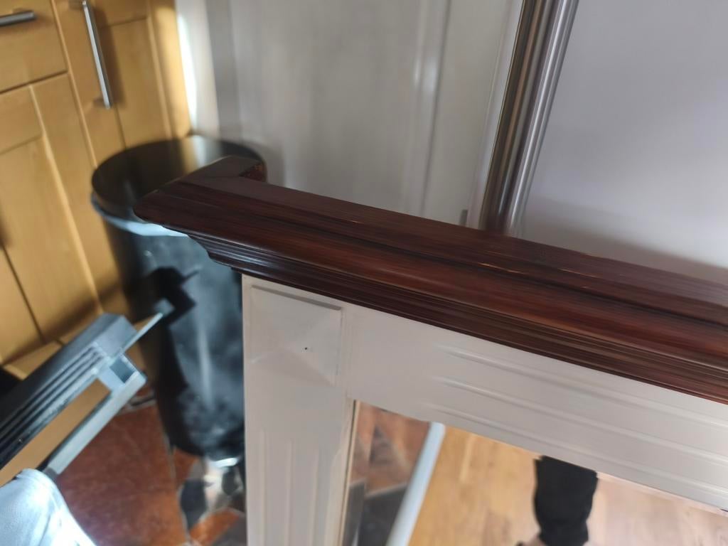 Spiegel, een spiegel, leuk voor de woonkamer., Ophalen, Pvc, Minder dan 2 meter, Overige typen