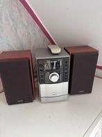 Sony micro hifi set CMT-EH10 met speakers en afstandsbedieni, Ophalen, Gebruikt, Speakers, Sony
