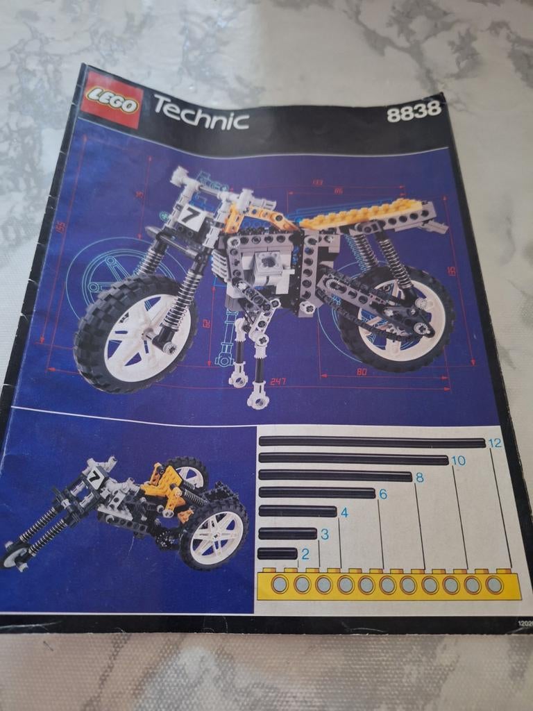 Technic lego set 8838, Ophalen of Verzenden, Zo goed als nieuw