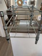 Metalen wijnrek voor 12 flessen - Ophalen in Assen, Huis en Inrichting, Gebruikt, 5 tot 15 flessen, Ophalen of Verzenden, Metaal