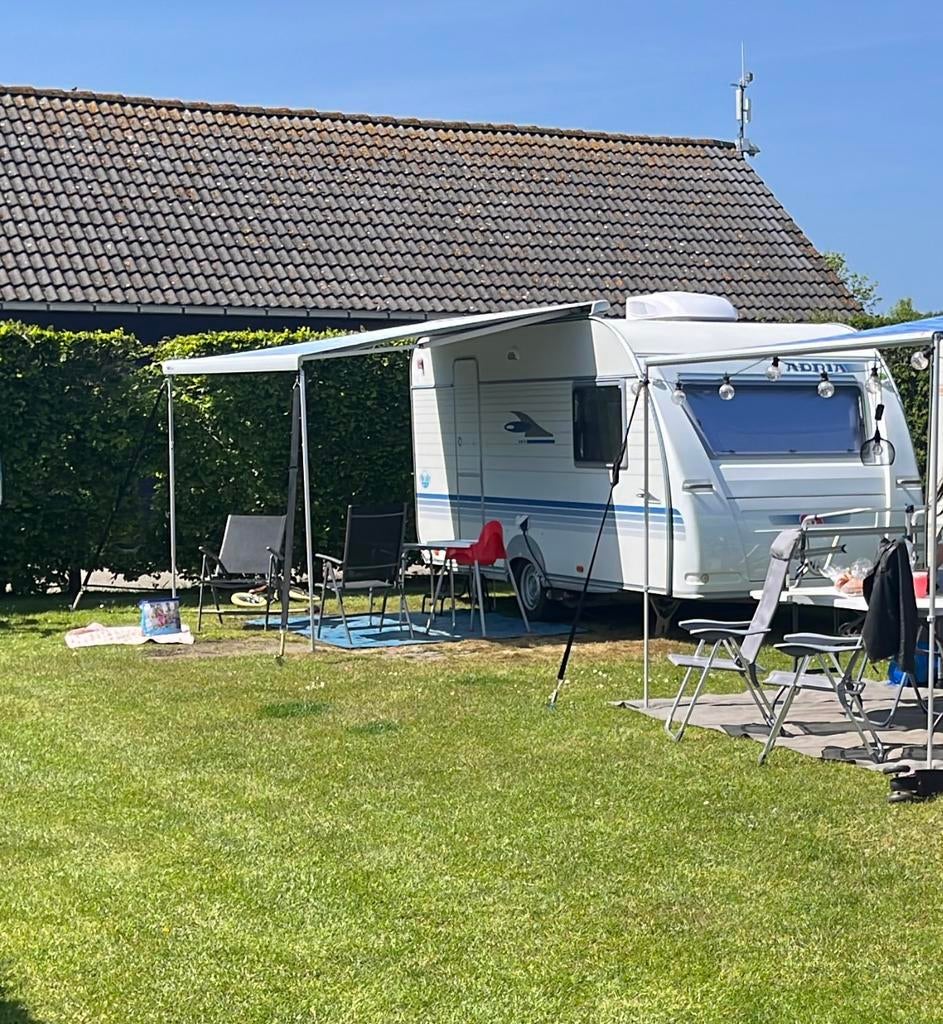 Adria Adora 462 pm met Airco/mover/luifel/2 tenten, Rondzit, Luifel, Dwarsbed, Particulier