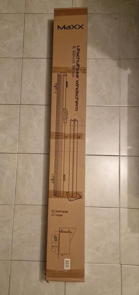 2 keer windscherm, Caravans en Kamperen, Windschermen, Ophalen, Uittrekbaar, Nieuw