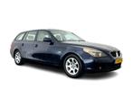 BMW 5 Serie Touring 525d *PANO | LEATHER | NAVI-FULLMAP | HI, Auto's, Achterwielaandrijving, Gebruikt, Beige, 2000 kg