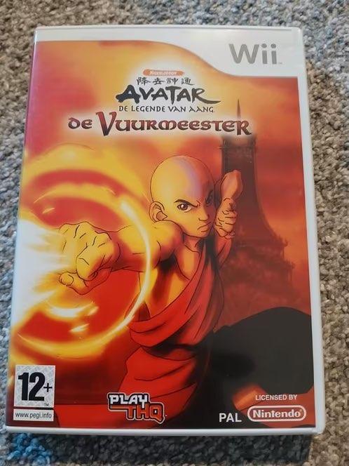 Avatar: De Vuurmeester - Wi, Spelcomputers en Games, Games | Nintendo Wii, Zo goed als nieuw, Avontuur en Actie, 2 spelers, Vanaf 7 jaar