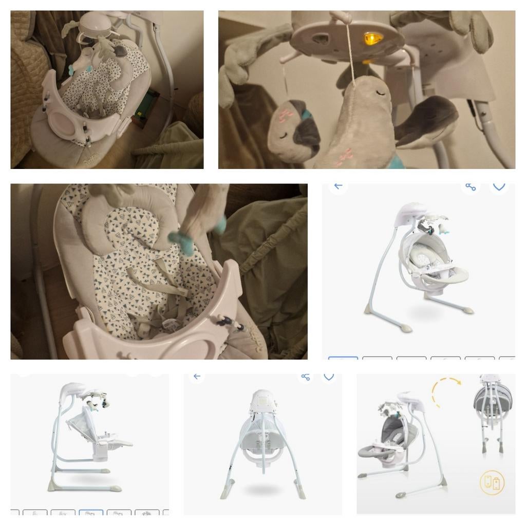 Schommelstoel raffi, Ophalen of Verzenden