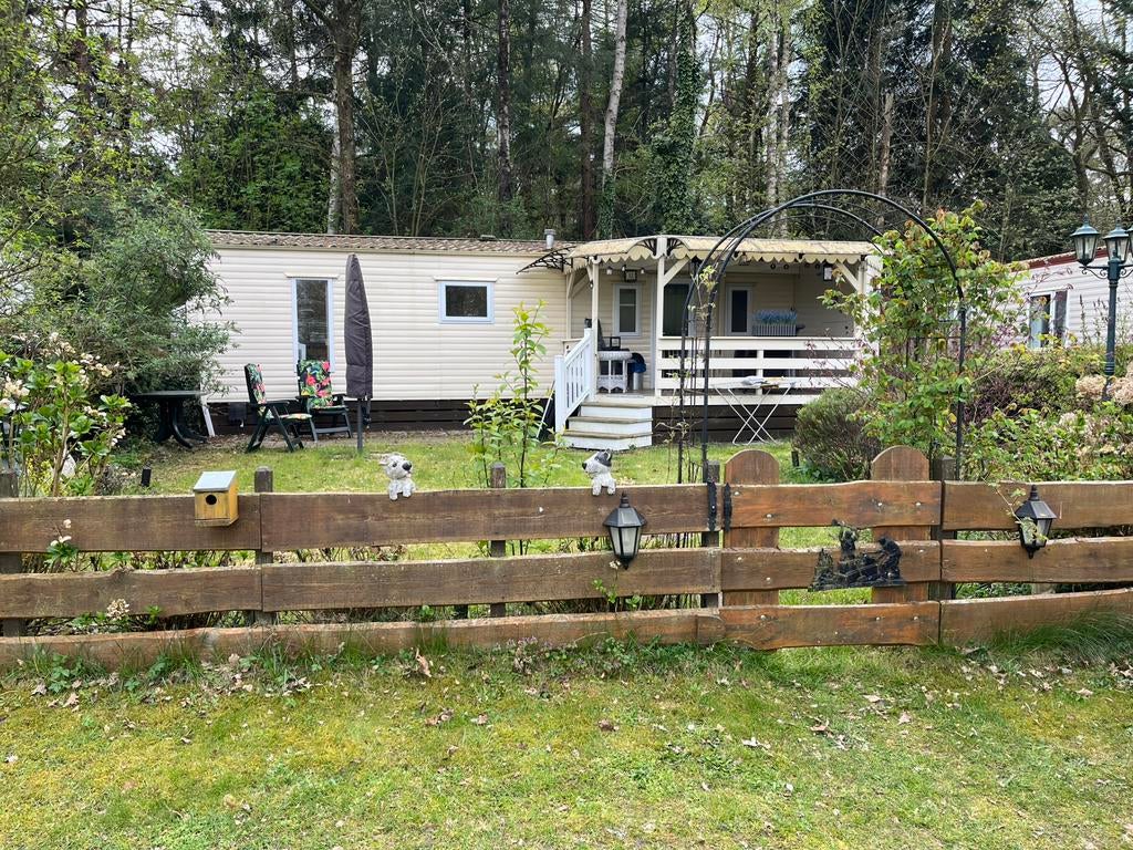 Stacaravan utrechtse heuvelrug (camping oud meijenhorst), Caravans en Kamperen, Stacaravans, Tot en met 4