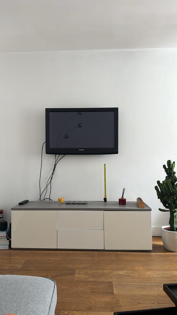 Panasonic Televisie met Muurbeugel, Ophalen, Gebruikt, Panasonic, 50 Hz