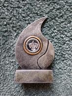 Unieke Trofee met Vlammotief - Zilverkleurig, Ophalen of Verzenden