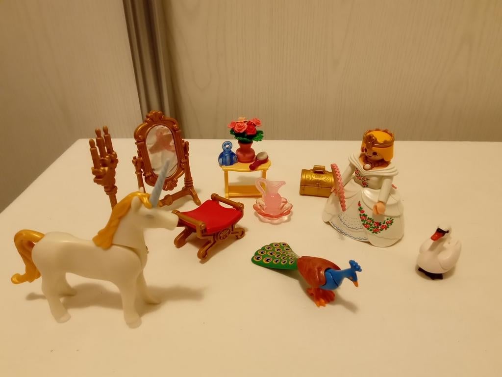 Playmobil 5892 inrichting magisch kasteel compleet, Kinderen en Baby's, Speelgoed | Playmobil, Ophalen of Verzenden, Gebruikt