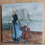 Arts & Crafts stijl Tegel Volendam  De Distel – Ams, Ophalen