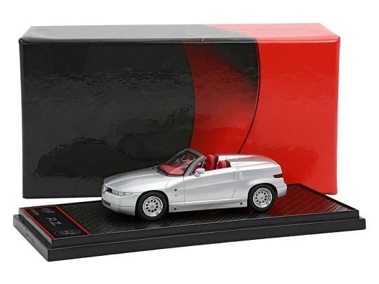 Alfa Romeo RZ Roadster 1992 Silver 1/43 BBR-Models Limited 5, Hobby en Vrije tijd, Modelauto's | 1:43, Tschuiten@hotmail.com, Auto