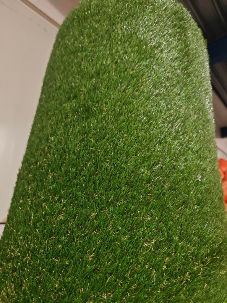 Mooie volle kwaliteit kunstgras 3.90 x 4.00, Ophalen, Nieuw, 20 m² of meer