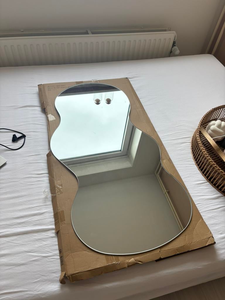 Spiegel Jysk organic, Ophalen, Minder dan 50 cm, Nieuw, Minder dan 100 cm