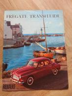 Oude Renault Frégate Transfluide folder sheet NL, Ophalen of Verzenden, Zo goed als nieuw, Renault