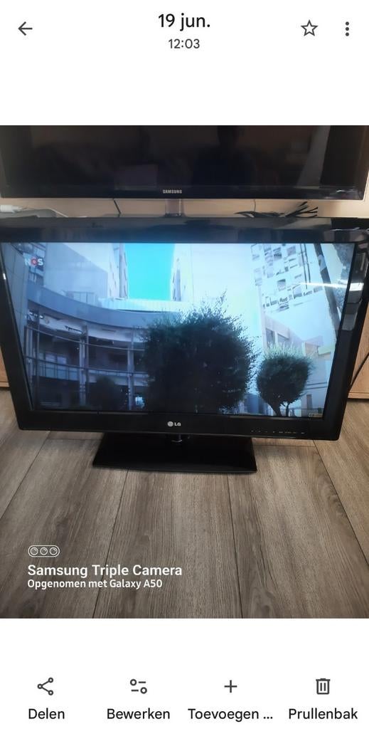 LG TV zonder afstandsbediening, Gebruikt, Ophalen of Verzenden, LG, 60 tot 80 cm