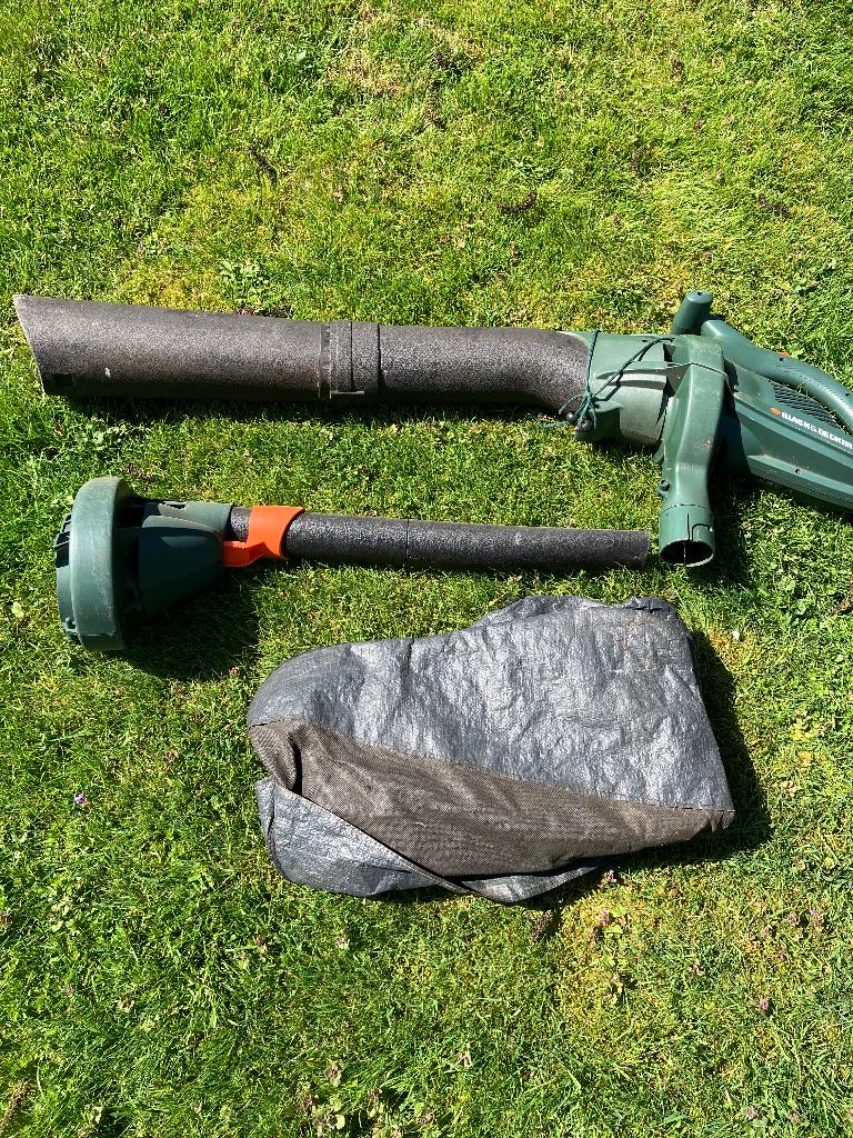 bladblazer, Ophalen, Gebruikt, Met opvangzak, Handgedragen