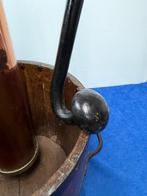 Decoratieve waterpomp met houten bak - Koper en Hout, Ophalen, Gebruikt, Handmatig, Overige typen