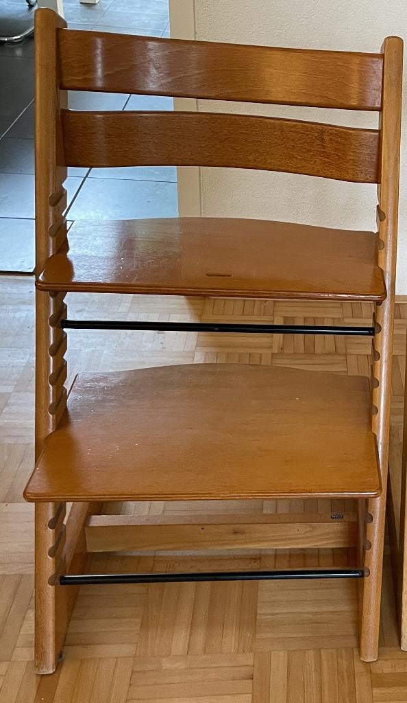 stokke trip trap peuter/kleuter stoel, Kinderen en Baby's, Kinderstoelen, Ophalen, Gebruikt, Meegroeistoel, Stoelverkleiner