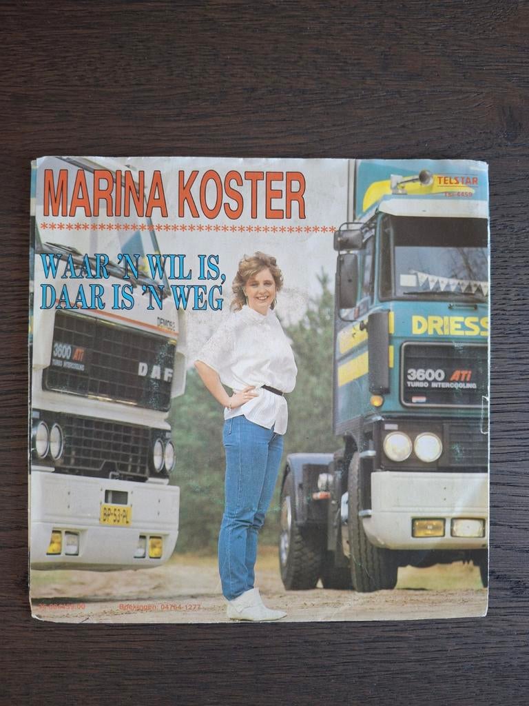 Marina Koster - Waar 'n wil is, daar is 'n weg, Ophalen of Verzenden, Zo goed als nieuw, Nederlandstalig