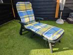 Ligstoel met kussen, Ophalen of Verzenden, Gebruikt, Kunststof