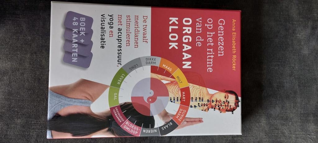 Genezend op het Ritme van de Orgaan Klok - Boek + Kaarten, Boeken, Ophalen of Verzenden, Zo goed als nieuw, Kruiden en Alternatief