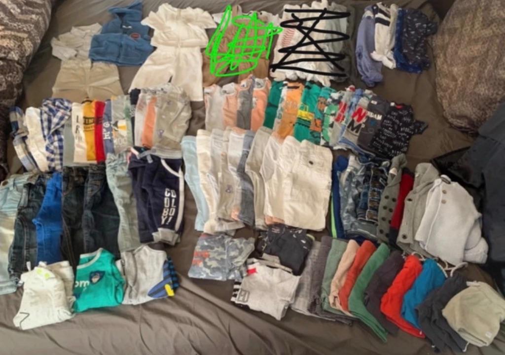 Kledingpakket maat 68 jongen, Ophalen of Verzenden, Gebruikt, Maat 68