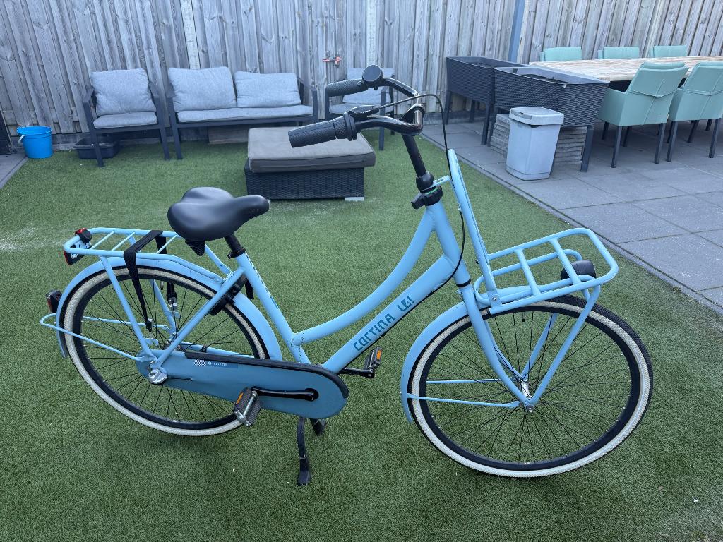 Cortina transport D50 28inch meisjes fiets 3 versnelling, Fietsen en Brommers, Gebruikt, Versnellingen, Cortina, Ophalen