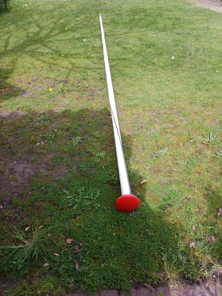 Aluminium vlaggenmast, Diversen, Ophalen