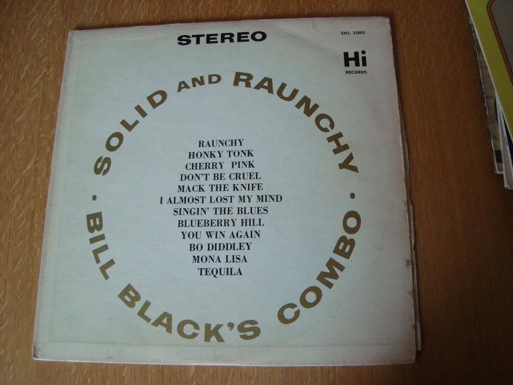 Bill black';s combo solid and raunchy, Ophalen of Verzenden, Zo goed als nieuw, 12 inch