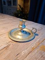 Antieke Tinnen Blaker - Kamerkandelaar - Hoogte 9 cm, Ophalen of Verzenden, Overige materialen