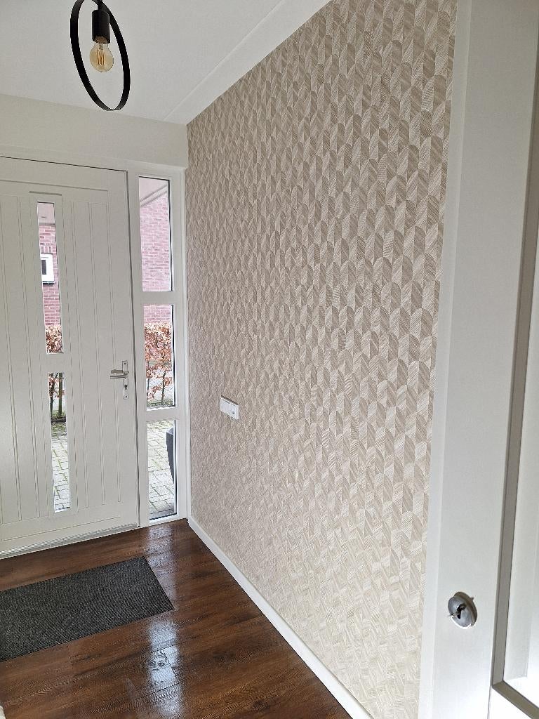 Behanger, behangster, muur laten behangen, Behangen