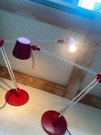 2 x IKEA OLEBY tafel/burealamp, Huis en Inrichting, Lampen | Tafellampen, Ophalen of Verzenden, Gebruikt, Minder dan 50 cm