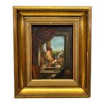 Naar Adriaen van der Werff (17e/18e eeuw) - Kind met poes, Ophalen of Verzenden